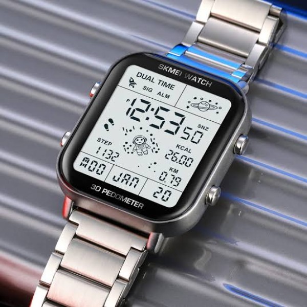 Skmei 1888 Digital Wrist Watch - Silver