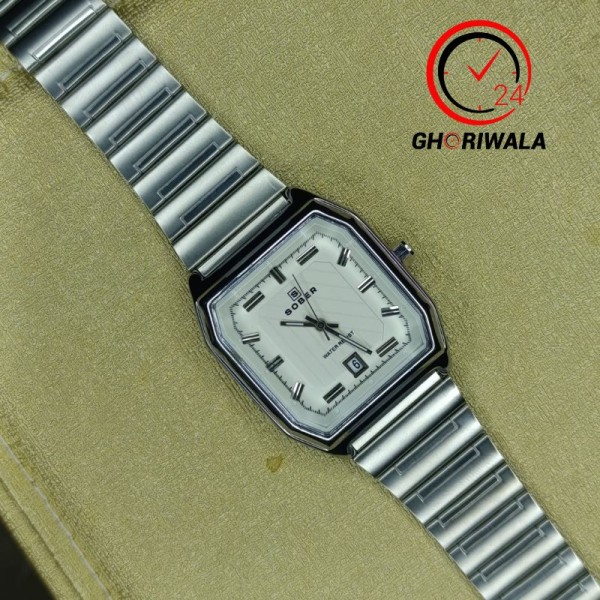 SOBER JC001 Steelness steel Men's Watch For-Silver