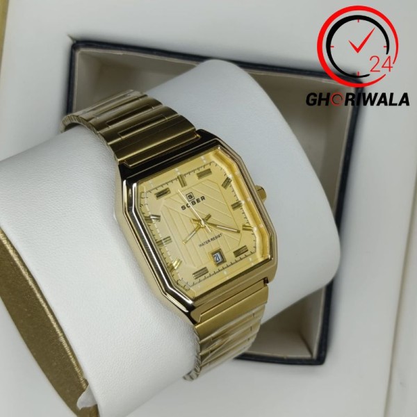 SOBER JC001 Steelness steel Men's Watch For-Golden