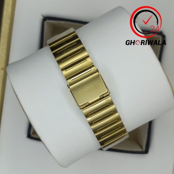 SOBER JC001 Steelness steel Men's Watch For-Golden