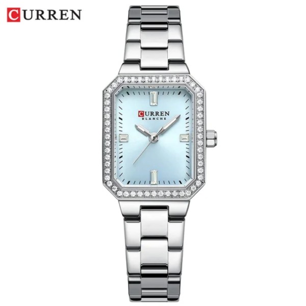 CURREN 9102 Stainless Steel Women Watches for - Silver & Fest