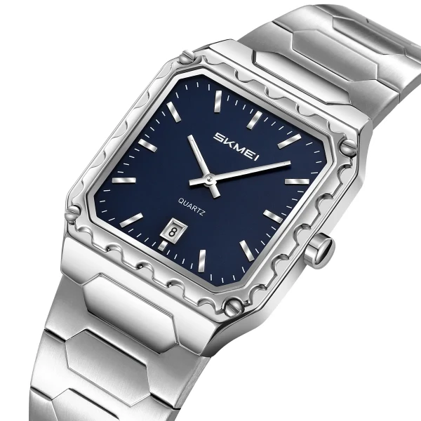 Skmei 9383 Luxury Quartz Watch for Men - Blue