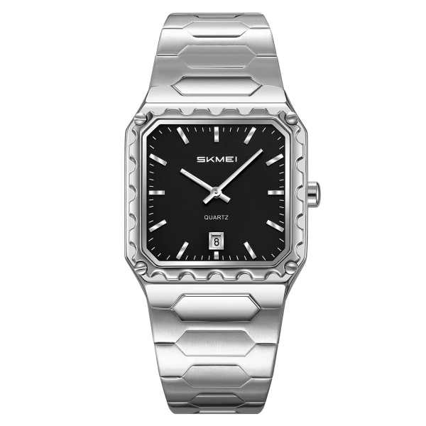 Skmei 9383 Luxury Quartz Watch for Men - Black